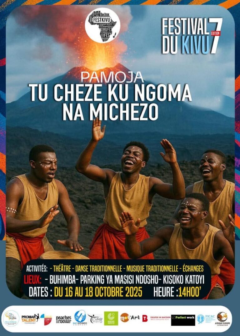 Nord-Kivu/Goma : le Festival du Kivu célèbre la résilience d’une région en quête de paix