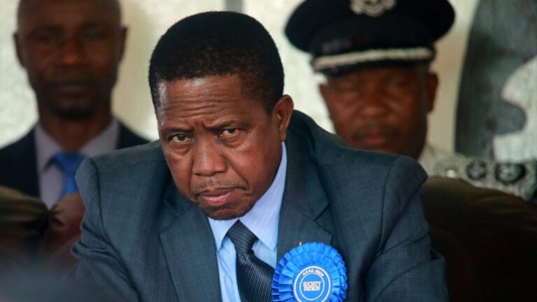 Zambie : le lieu d’inhumation de l’ancien président Edgar Lungu toujours en suspens huit mois après sa mort