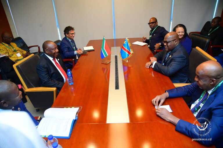 RDC-Afrique du Sud : Sécurité, retrait de la Monusco et minerais au cœur du sommet Tshisekedi-Ramaphosa