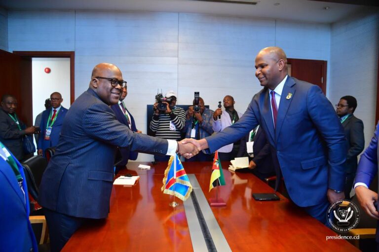 RDC-Mozambique : Félix Tshisekedi et Daniel Chapo s’accordent sur une coopération renforcée