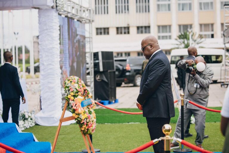 Des hommages de la Nation à Célestin Anzuluni, ancien président de l’Assemblée nationale