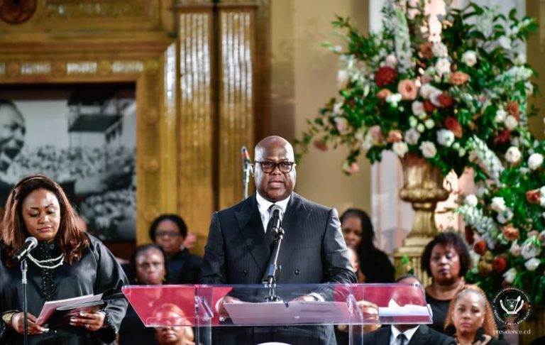 Hommage à Jesse Jackson : le Président Félix Tshisekedi salue la mémoire d’un « fils de l’Afrique » à Chicago