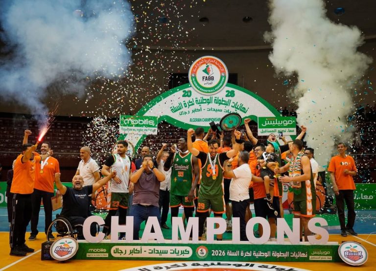 Basketball/Algérie-D1: Exaucé Ikamba et le Widad Olympique de Boufarik soulèvent leur 11ème trophée de l’histoire