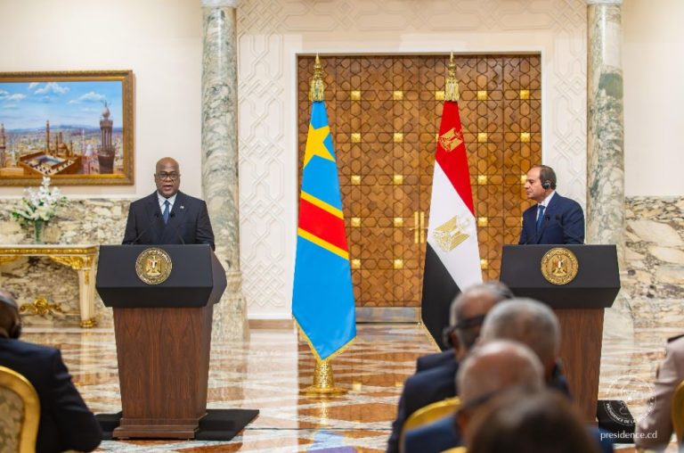 RDC-Égypte : les présidents Félix Tshisekedi et Abdel Fattah Al-Sissi scellent quatre accords pour renforcer leur coopération