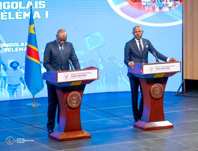 Ebola en RDC : le gouvernement rassure sur l’efficacité de la riposte