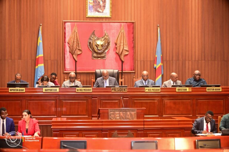 RDC : le Sénat tient sa troisième plénière de la session de septembre