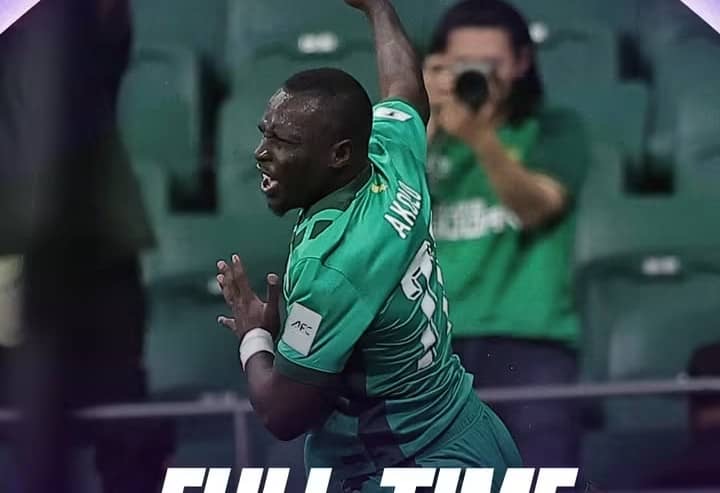 Champions League-AFC: Chadrack Akolo buteur pour sa 1ère apparition avec le Beijing Guoan