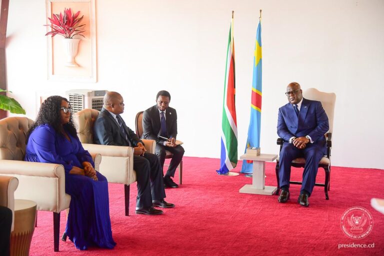 RDC : six nouveaux ambassadeurs présentent leurs lettres de créance au président Félix Tshisekedi