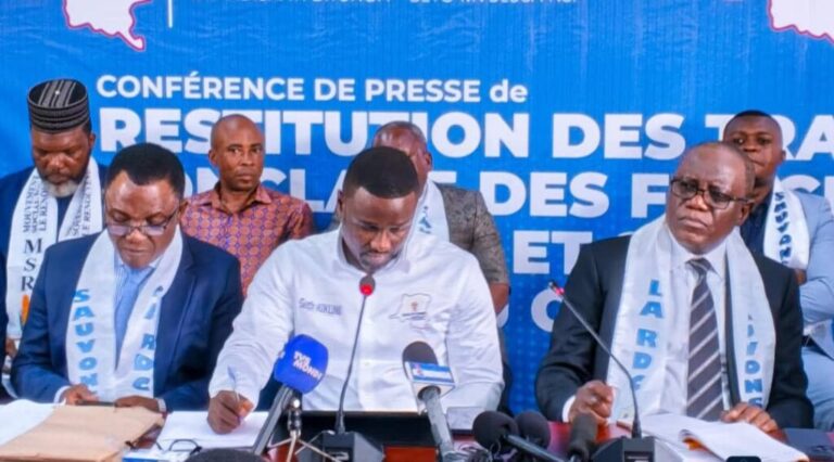 RDC : « Sauvons la RDC » dénonce une mainmise de Félix Tshisekedi sur le Dialogue national