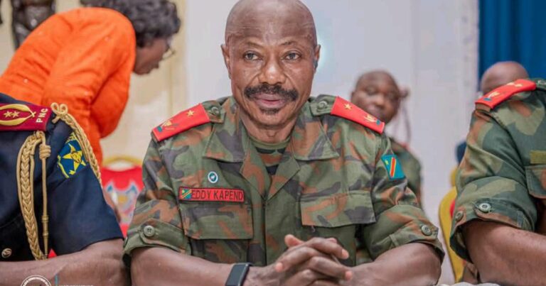 RDC : Eddy Kapend mobilise les FARDC et la police dans le Grand Katanga face à la menace du FRN de Joseph Kabila