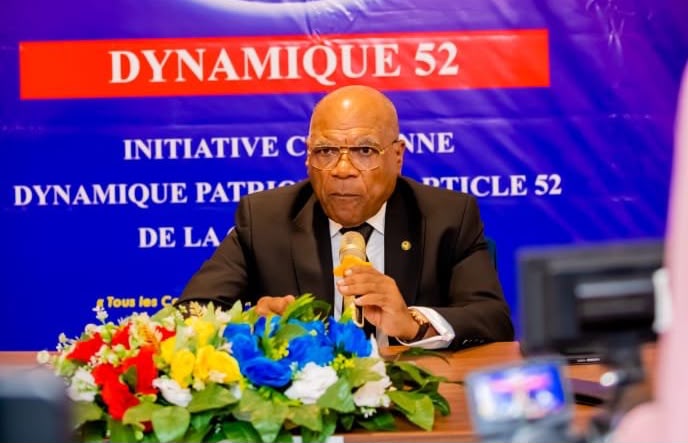 RDC : She Okitundu lance la Dynamique Patriotique 52 et soutient le dialogue national